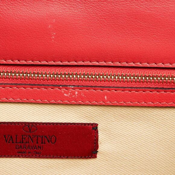Valentino Calfskin Glam Lock Medium Shoulder Bag - Picture 15 of 16